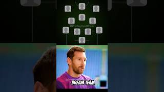 Lionel Messi picks his Ultimate Dream Team 👽🔥 efootball football dreamteam messi shorts [upl. by Schumer179]