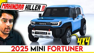 Toyota is Launching Mini Fortuner to kill Mahindra by 2025   Aristo News 122 [upl. by Nimoynib704]