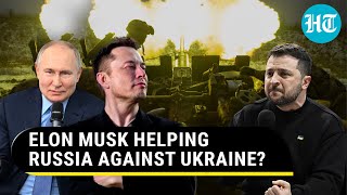 Elon Musk Helping Putins Military Against Zelenskys Army Ukraines Starlink Bombshell  Watch [upl. by Irep]