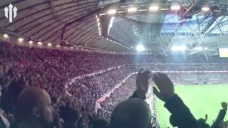 Manchester United fans singing Mkhitaryans song during UEL final [upl. by Halvaard]