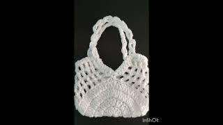 crochet Bolsa de Crochê ‎milyartesanatoecroche6247 [upl. by Alrich]