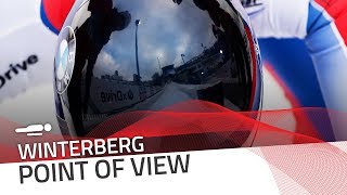 Winterberg  Skeleton Point Of View  IBSF Official [upl. by Nicoli]