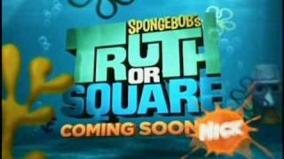 HQ quotSpongeBobs Truth or Squarequot promo [upl. by Ellicott]