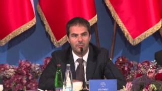 Jiri Smejc speech at a Prague business forum [upl. by Yanehc]