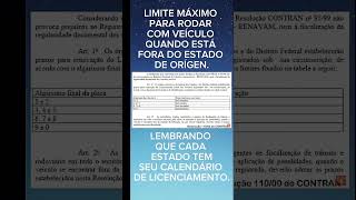 CALENDÁRIO NACIONAL LICENCIAMENTO resolução11000 CONTRAN licenciamentodigital [upl. by Burgener797]