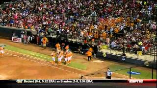 Softball National Championship Game 1 Lady Vols vs Oklahoma Highlights [upl. by Noryk]