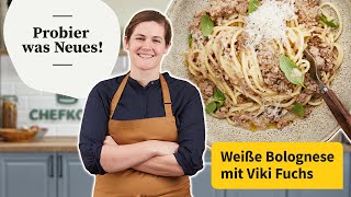 Viki macht weiße Bolognese  Probier was Neues  Chefkoch [upl. by Haag868]