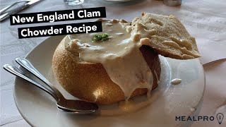 Best New England Clam Chowder Recipe  How to Make a New England Clam Chowder  Boston Clam Chowder [upl. by Sigrid]