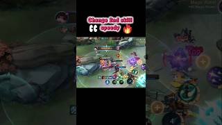 Change attack speed mobilelegends ml mlbb mobilegame shorts montage hilight change ml [upl. by Balch480]