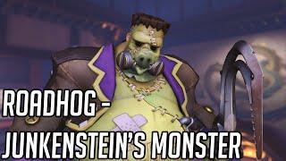 Roadhog quotJunkensteins Monsterquot Skin Showcase  Overwatch 2 [upl. by Ezmeralda]