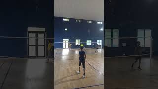 How to toss in feather shuttle for International Badmintonbadmintontechnique sports [upl. by Lodhia]