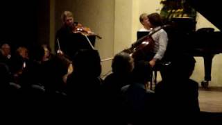 David Garrett Gautier Capucon JeanYves Thibaudet Mendelssohn Klaviertrio op 66 2 Satz [upl. by Huber]