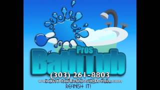 Bathtub Refinishing Denver  Bathtub Reglazing Denver 720 2622229 [upl. by Elimay535]