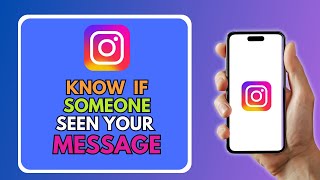 INSTANTLY Know If Someone Has Read Your Instagram Message [upl. by Xonel]