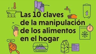 10 claves de la manipulación de los alimentos en el hogar [upl. by Shawnee]