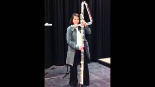 First time on Contra Bass Flute [upl. by Murdoch]