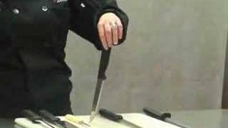 Knife Safety Demonstration [upl. by Esyahc]