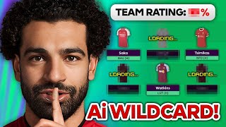 FPL GAMEWEEK 10 AI WILDCARD  100 Team Rating  FANTASY PREMIER LEAGUE 202324 [upl. by Skerl]