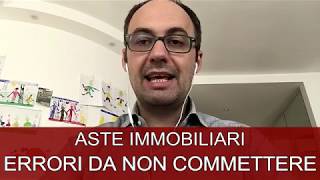 ASTE IMMOBILIARI  PREZZO BASE E RILANCI [upl. by Suedama457]