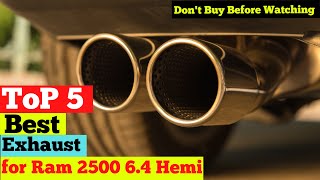 Top 5 Best Exhaust for Ram 2500 64 Hemi in 2024  Maximize Power amp Sound [upl. by Aneri899]