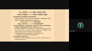 Pseudohalogens and Pseudohalides [upl. by Noell]