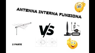 ANTENNA INTERNA TV FUNZIONA VERAMENTE 2 PARTE [upl. by Eux]