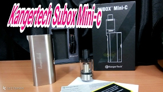 Kangertech Subox Mini C un excellent kit pour commencer la vape 22€ [upl. by Beverlee426]