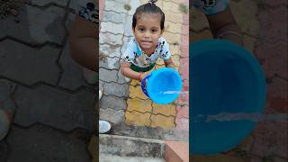 shivanya or pani 😳 shorts video cute baby shorts trending shivanya1211 [upl. by Ayortal]