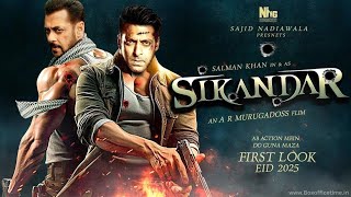 Sikandar Movie Salman Khan Release Date Cast Director and 2024 [upl. by Emiatej54]