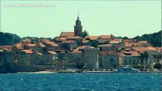 Korcula viewed from Peljesac [upl. by Cloe332]