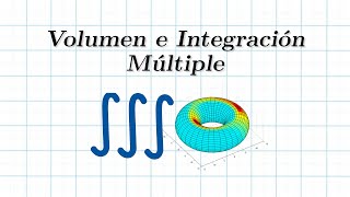 VOLUMEN con integración MÚLTIPLE con ejercicio MIT  CÁLCULO VECTORIAL [upl. by Lindgren164]