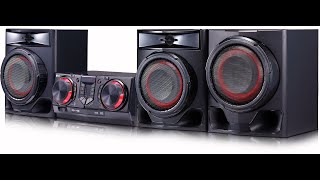 LG CJ45 Xboom Very Powerful 720W RMS [upl. by Esirehs]