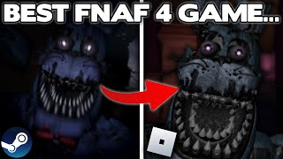 I Played The BEST Roblox FNAF 4 Game [upl. by Reamy424]