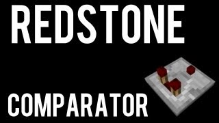 How To Make And Use A Redstone Comparator In Minecraft [upl. by Yortal]