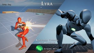 Lyra and Replicated Vaulting and Mantling  Unreal Engine 5 Tutorial [upl. by Nerad564]