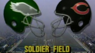 Fog Bowl Highlights  NFL Primetime Eagles vs Bears  December 31 1988 [upl. by Nimrak341]