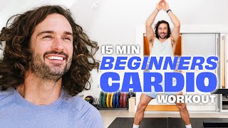 NEW 15 Minutes BEGINNER CARDIO Workout  Joe Wicks Workouts [upl. by Matthews]