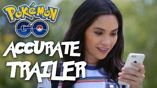 REALISTIC POKÉMON GO TRAILER  SIT DOWN AND STOP PARODY More accurate [upl. by Acie]