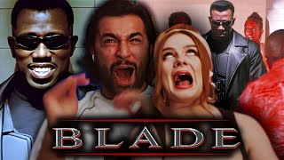 FIRST TIME WATCHING  Blade 1998  MOVIE REACTION [upl. by Bill]