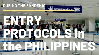 ENTRY PROTOCOLS in the Philippinescovid19 [upl. by Salim]