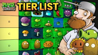 Daftar Tanaman Terburuk Hingga Terbaik  Plants Vs Zombies TIER LIST [upl. by Gweneth]