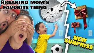 Breaking Moms Things amp Replacing them with SURPRISE FV Family [upl. by Sesilu]