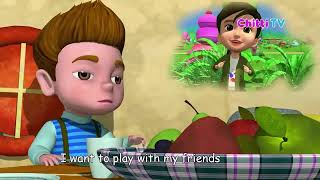 Its Raining Its Pouring Nursery Rhyme with Lyrics  Nursery Rhymes for Children  Chitti TV [upl. by Livingstone]