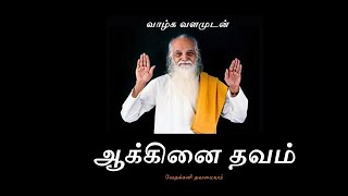 ஆக்கினை தவம்  AJNA MEDITATION  வேதாத்திரி மகரிஷி  vethathiri maharishi [upl. by Estelle]