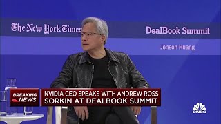 Nvidia CEO Jensen Huang recounts delivering the worlds first AI supercomputer to OpenAI [upl. by Kcirre782]