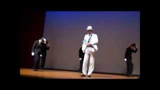 michael jackson smooth criminal 高校生 踊ってみた [upl. by Ynaffad]