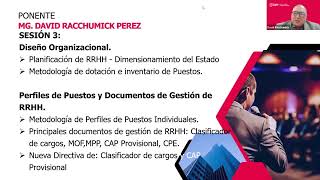 RRHH  Diseño Organizacional  Perfiles de Puestos y Documentos de Gestión de RRHH [upl. by Ntisuj]