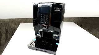 DeLonghi Dinamica ECAM 35055B Unboxing  Fully Automatic Coffee Machine [upl. by Sivad]