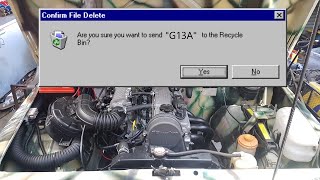 How To G16b 1600cc Efi Engine swap guide Suzuki SierraSamurai G13a to G16b  CuzzTec [upl. by Akienom]