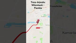 Trasa dojazdu Milanówek  Piastów [upl. by Isaacson855]